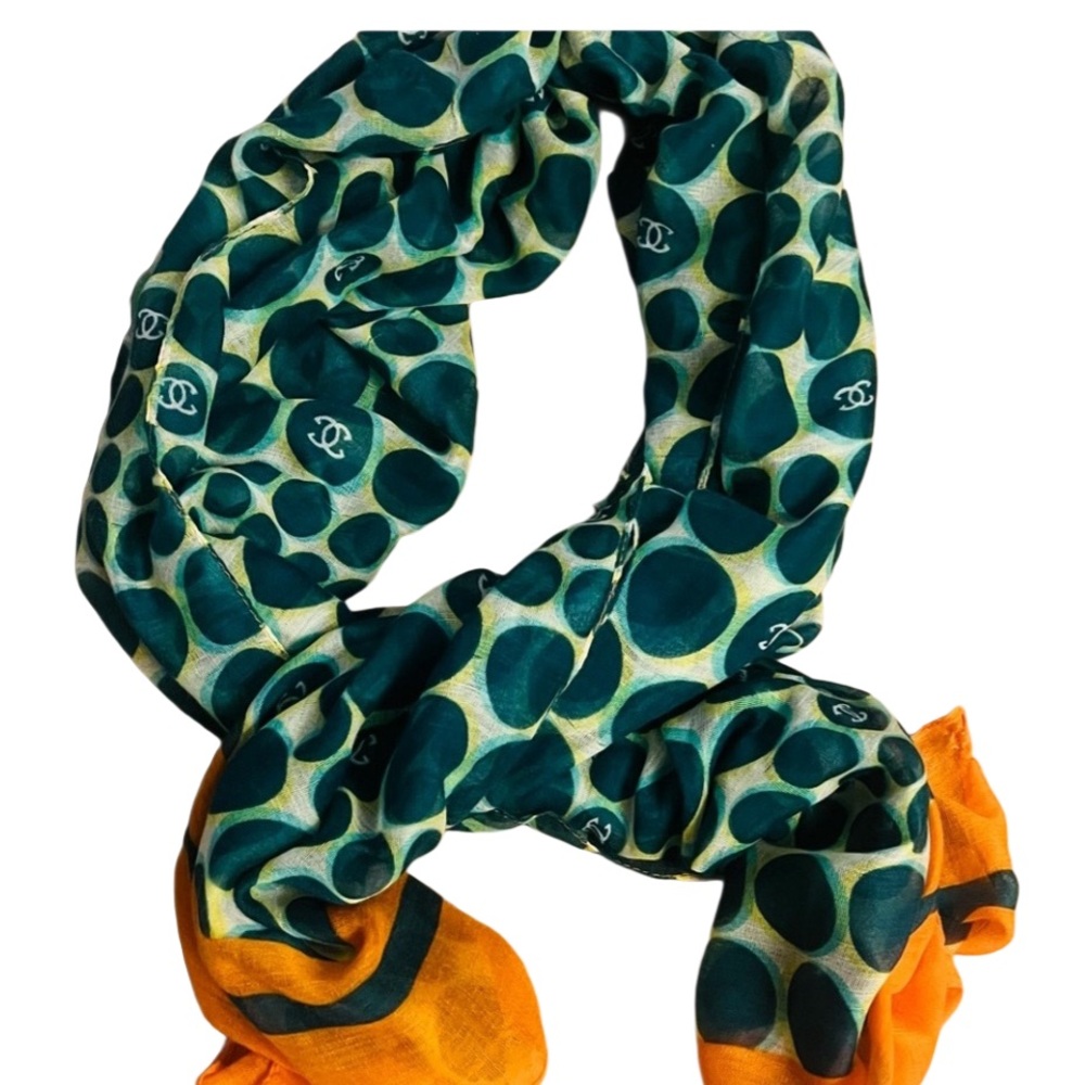 a scarf can be used for spring clothes or to wrap around yourself for the beach
